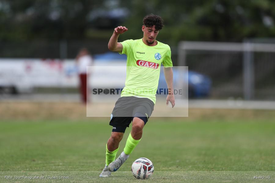 sport, action, Sportgelände, SVK, SV Stuttgarter Kickers, SGE, Fussball, Eintracht Frankfurt, DFB-Nachwuchsliga U17, BFV, Altfeld, AUTO-Bauer-Cup 2025, 06.07.2025 - Bild-ID: 2492143