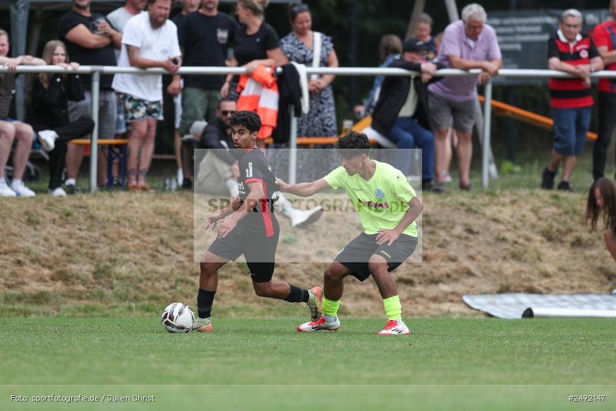 sport, action, Sportgelände, SVK, SV Stuttgarter Kickers, SGE, Fussball, Eintracht Frankfurt, DFB-Nachwuchsliga U17, BFV, Altfeld, AUTO-Bauer-Cup 2025, 06.07.2025 - Bild-ID: 2492147