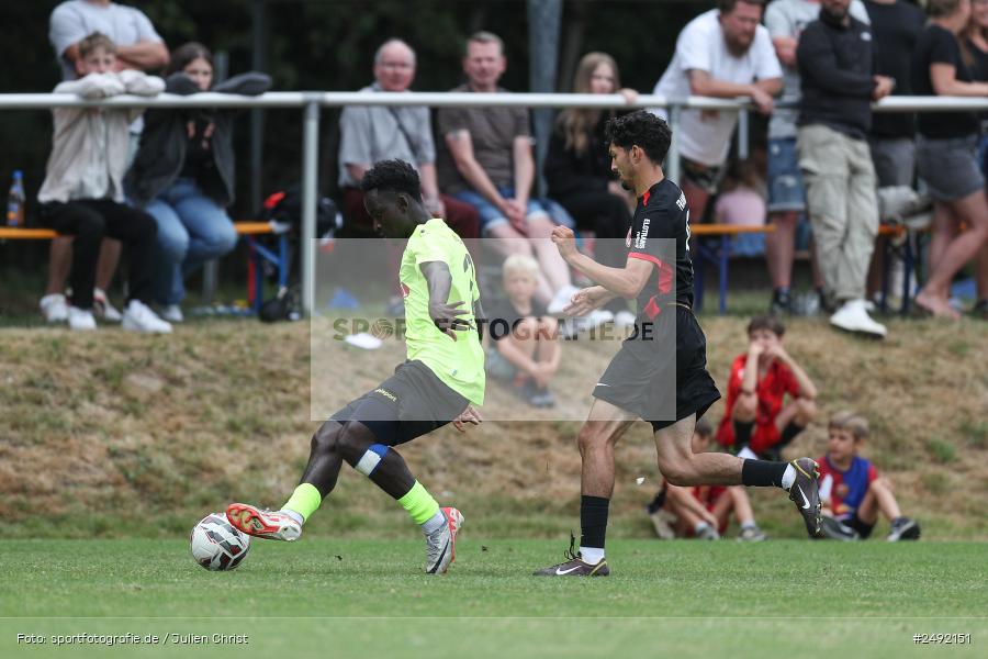 sport, action, Sportgelände, SVK, SV Stuttgarter Kickers, SGE, Fussball, Eintracht Frankfurt, DFB-Nachwuchsliga U17, BFV, Altfeld, AUTO-Bauer-Cup 2025, 06.07.2025 - Bild-ID: 2492151