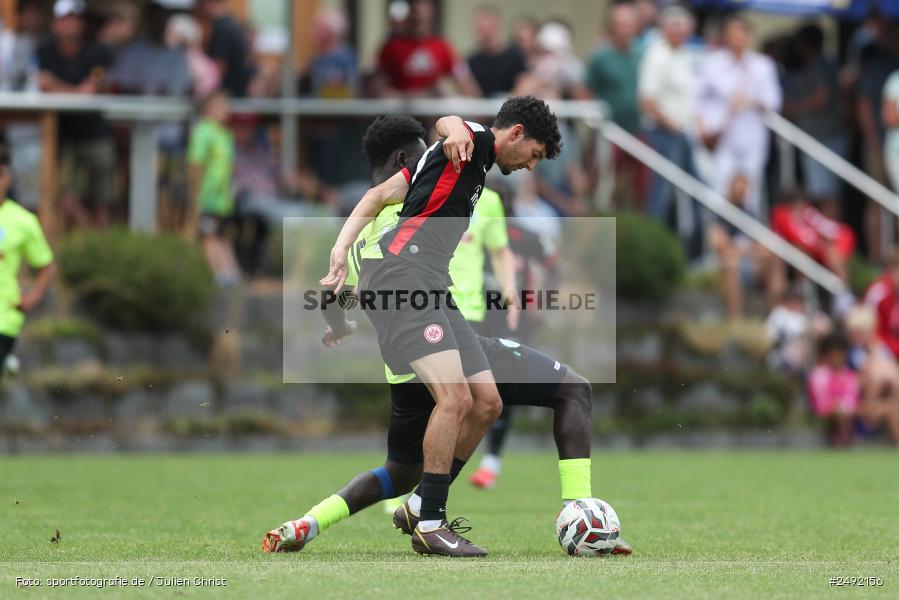 sport, action, Sportgelände, SVK, SV Stuttgarter Kickers, SGE, Fussball, Eintracht Frankfurt, DFB-Nachwuchsliga U17, BFV, Altfeld, AUTO-Bauer-Cup 2025, 06.07.2025 - Bild-ID: 2492156