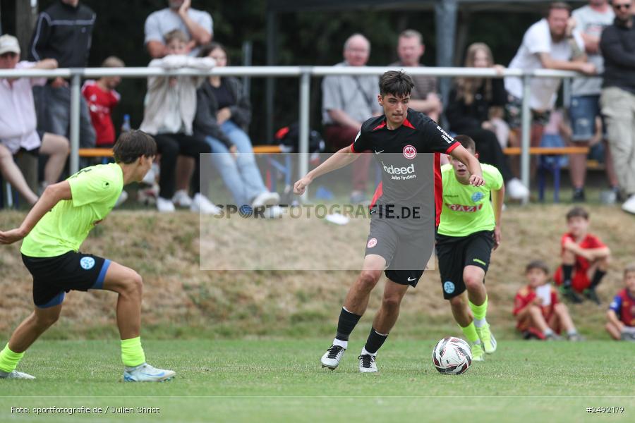 sport, action, Sportgelände, SVK, SV Stuttgarter Kickers, SGE, Fussball, Eintracht Frankfurt, DFB-Nachwuchsliga U17, BFV, Altfeld, AUTO-Bauer-Cup 2025, 06.07.2025 - Bild-ID: 2492179