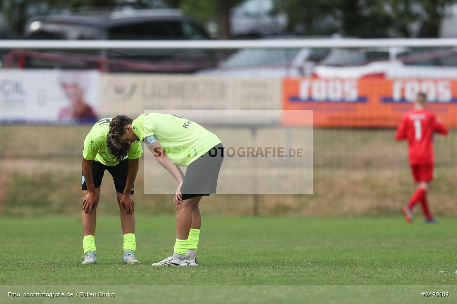 sport, action, Sportgelände, SVK, SV Stuttgarter Kickers, SGE, Fussball, Eintracht Frankfurt, DFB-Nachwuchsliga U17, BFV, Altfeld, AUTO-Bauer-Cup 2025, 06.07.2025 - Bild-ID: 2492189
