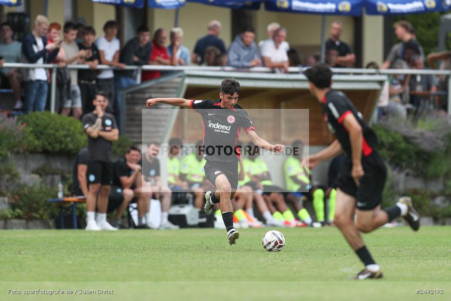 sport, action, Sportgelände, SVK, SV Stuttgarter Kickers, SGE, Fussball, Eintracht Frankfurt, DFB-Nachwuchsliga U17, BFV, Altfeld, AUTO-Bauer-Cup 2025, 06.07.2025 - Bild-ID: 2492192