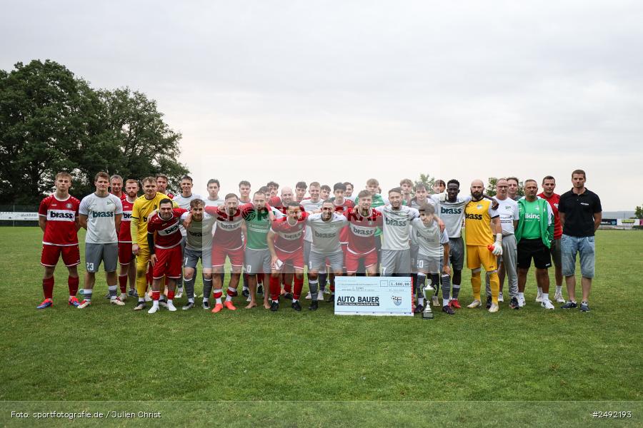 sport, action, TuS Frammersbach, TUS, Sportgelände, SV Alemannia Haibach, HAI, Fussball, BFV, Altfeld, AUTO-Bauer-Cup 2025, 06.07.2025 - Bild-ID: 2492193