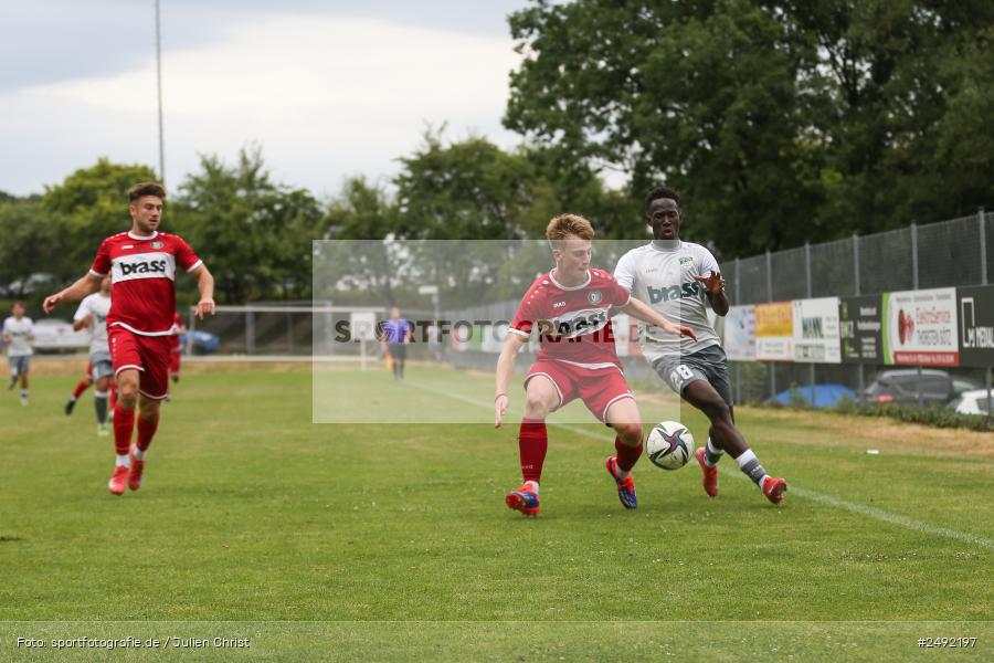 sport, action, TuS Frammersbach, TUS, Sportgelände, SV Alemannia Haibach, HAI, Fussball, BFV, Altfeld, AUTO-Bauer-Cup 2025, 06.07.2025 - Bild-ID: 2492197