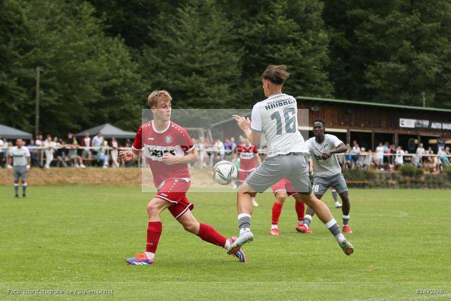sport, action, TuS Frammersbach, TUS, Sportgelände, SV Alemannia Haibach, HAI, Fussball, BFV, Altfeld, AUTO-Bauer-Cup 2025, 06.07.2025 - Bild-ID: 2492198