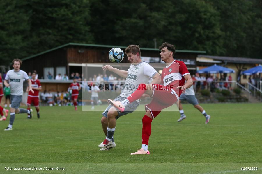 sport, action, TuS Frammersbach, TUS, Sportgelände, SV Alemannia Haibach, HAI, Fussball, BFV, Altfeld, AUTO-Bauer-Cup 2025, 06.07.2025 - Bild-ID: 2492200
