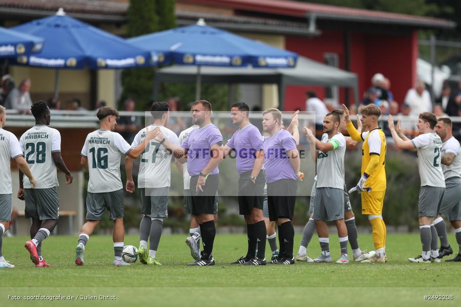 sport, action, TuS Frammersbach, TUS, Sportgelände, SV Alemannia Haibach, HAI, Fussball, BFV, Altfeld, AUTO-Bauer-Cup 2025, 06.07.2025 - Bild-ID: 2492208