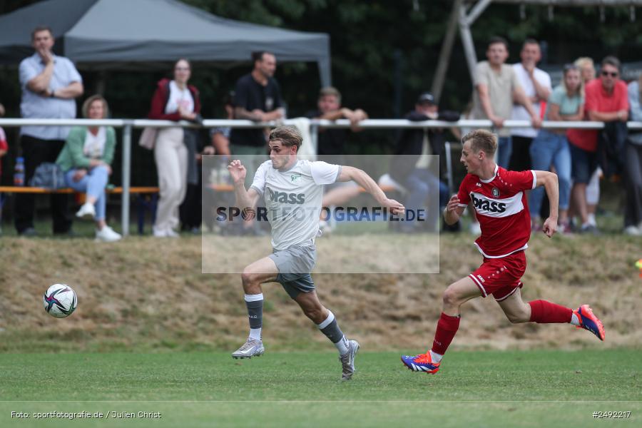 sport, action, TuS Frammersbach, TUS, Sportgelände, SV Alemannia Haibach, HAI, Fussball, BFV, Altfeld, AUTO-Bauer-Cup 2025, 06.07.2025 - Bild-ID: 2492217