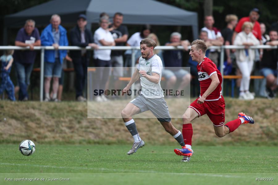 sport, action, TuS Frammersbach, TUS, Sportgelände, SV Alemannia Haibach, HAI, Fussball, BFV, Altfeld, AUTO-Bauer-Cup 2025, 06.07.2025 - Bild-ID: 2492220