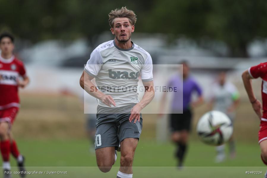 sport, action, TuS Frammersbach, TUS, Sportgelände, SV Alemannia Haibach, HAI, Fussball, BFV, Altfeld, AUTO-Bauer-Cup 2025, 06.07.2025 - Bild-ID: 2492224