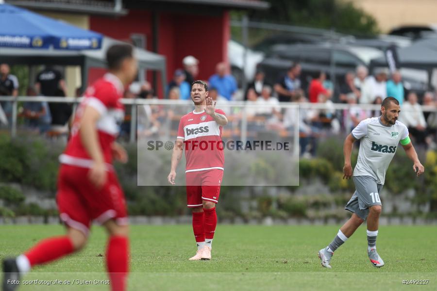 sport, action, TuS Frammersbach, TUS, Sportgelände, SV Alemannia Haibach, HAI, Fussball, BFV, Altfeld, AUTO-Bauer-Cup 2025, 06.07.2025 - Bild-ID: 2492227