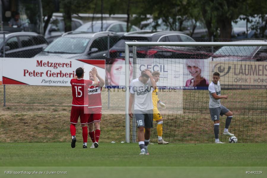 sport, action, TuS Frammersbach, TUS, Sportgelände, SV Alemannia Haibach, HAI, Fussball, BFV, Altfeld, AUTO-Bauer-Cup 2025, 06.07.2025 - Bild-ID: 2492229