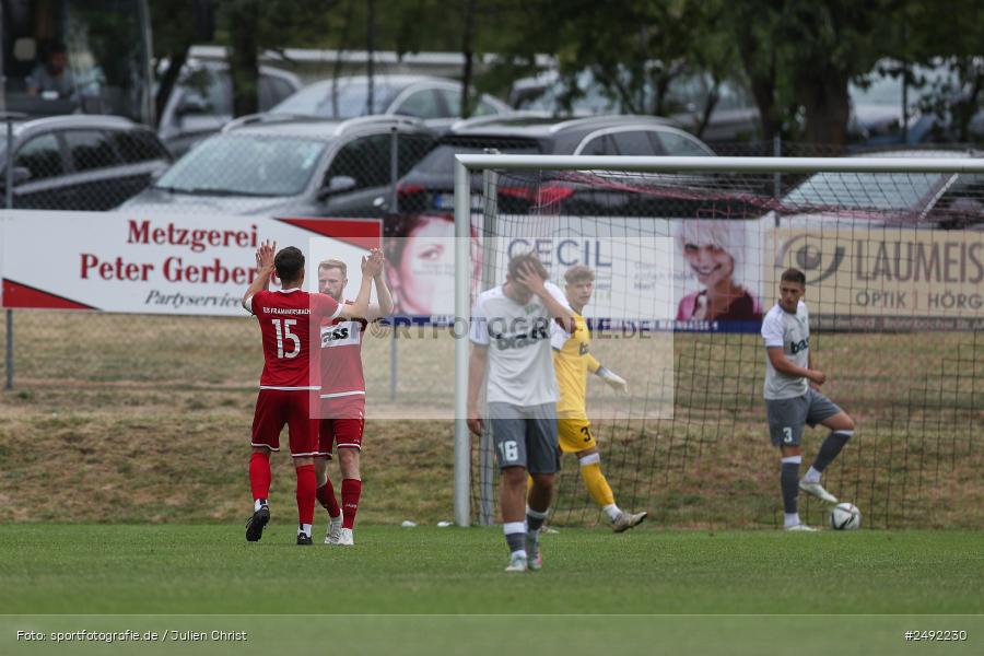sport, action, TuS Frammersbach, TUS, Sportgelände, SV Alemannia Haibach, HAI, Fussball, BFV, Altfeld, AUTO-Bauer-Cup 2025, 06.07.2025 - Bild-ID: 2492230