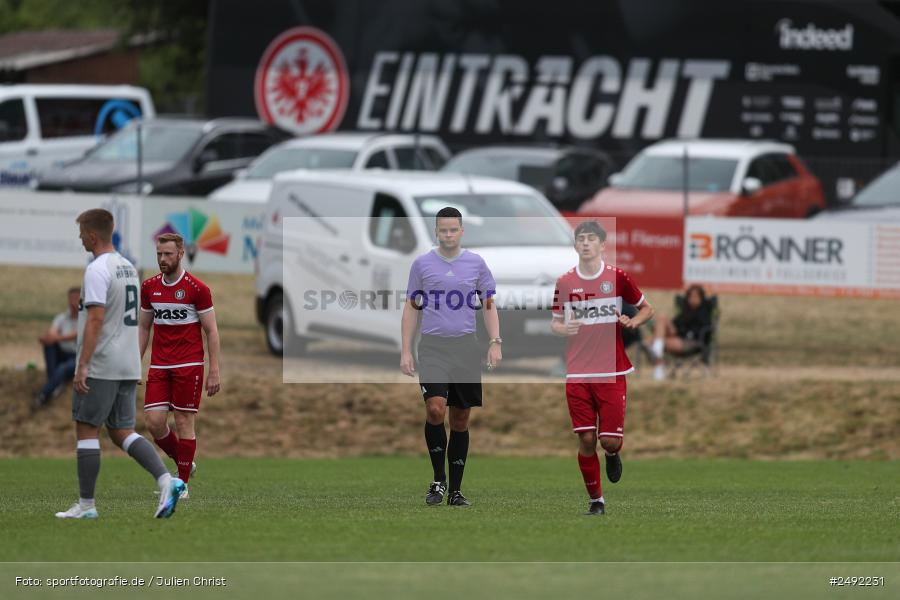 sport, action, TuS Frammersbach, TUS, Sportgelände, SV Alemannia Haibach, HAI, Fussball, BFV, Altfeld, AUTO-Bauer-Cup 2025, 06.07.2025 - Bild-ID: 2492231
