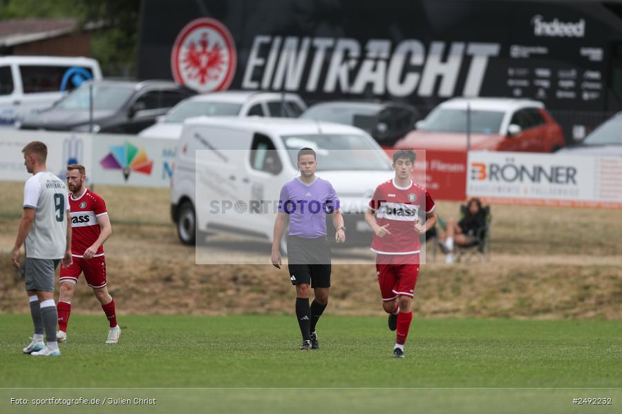 sport, action, TuS Frammersbach, TUS, Sportgelände, SV Alemannia Haibach, HAI, Fussball, BFV, Altfeld, AUTO-Bauer-Cup 2025, 06.07.2025 - Bild-ID: 2492232