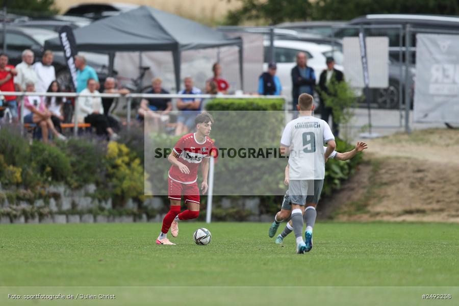 sport, action, TuS Frammersbach, TUS, Sportgelände, SV Alemannia Haibach, HAI, Fussball, BFV, Altfeld, AUTO-Bauer-Cup 2025, 06.07.2025 - Bild-ID: 2492238