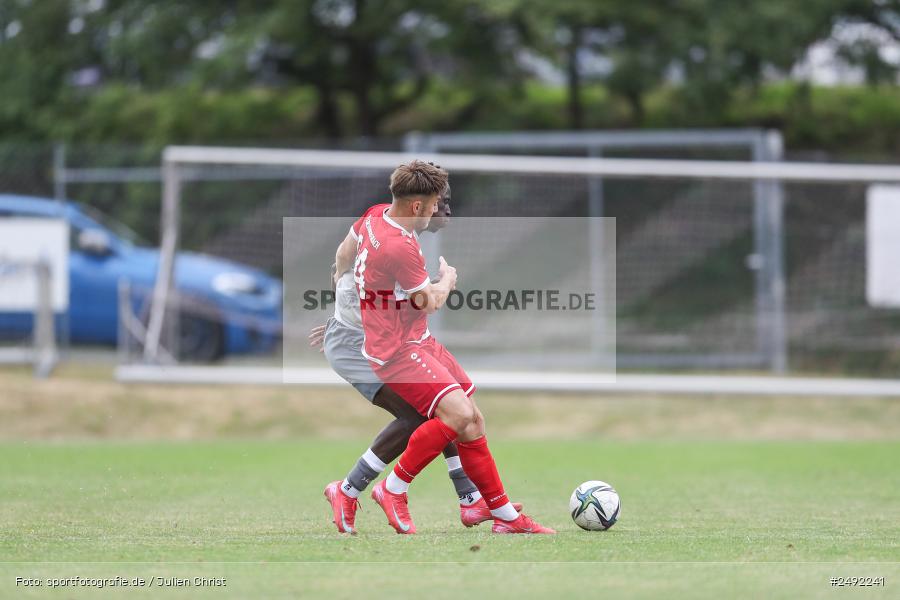 sport, action, TuS Frammersbach, TUS, Sportgelände, SV Alemannia Haibach, HAI, Fussball, BFV, Altfeld, AUTO-Bauer-Cup 2025, 06.07.2025 - Bild-ID: 2492241