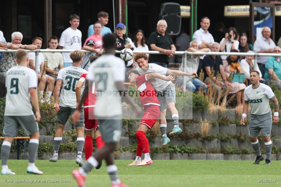 sport, action, TuS Frammersbach, TUS, Sportgelände, SV Alemannia Haibach, HAI, Fussball, BFV, Altfeld, AUTO-Bauer-Cup 2025, 06.07.2025 - Bild-ID: 2492249