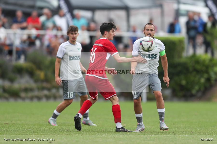 sport, action, TuS Frammersbach, TUS, Sportgelände, SV Alemannia Haibach, HAI, Fussball, BFV, Altfeld, AUTO-Bauer-Cup 2025, 06.07.2025 - Bild-ID: 2492251