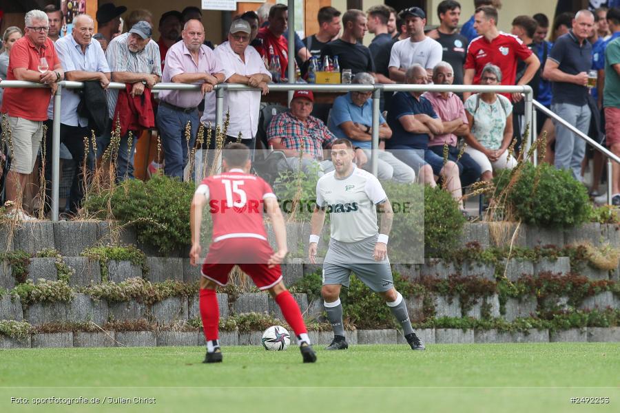 sport, action, TuS Frammersbach, TUS, Sportgelände, SV Alemannia Haibach, HAI, Fussball, BFV, Altfeld, AUTO-Bauer-Cup 2025, 06.07.2025 - Bild-ID: 2492253