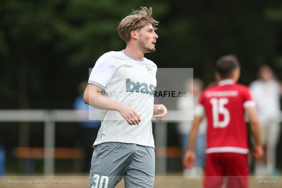 sport, action, TuS Frammersbach, TUS, Sportgelände, SV Alemannia Haibach, HAI, Fussball, BFV, Altfeld, AUTO-Bauer-Cup 2025, 06.07.2025 - Bild-ID: 2492260