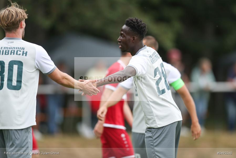 sport, action, TuS Frammersbach, TUS, Sportgelände, SV Alemannia Haibach, HAI, Fussball, BFV, Altfeld, AUTO-Bauer-Cup 2025, 06.07.2025 - Bild-ID: 2492262