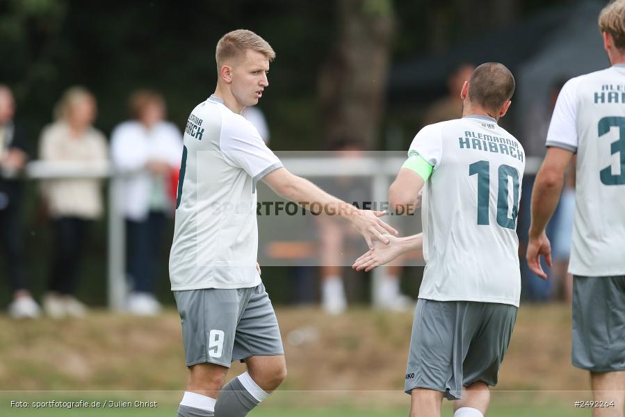 sport, action, TuS Frammersbach, TUS, Sportgelände, SV Alemannia Haibach, HAI, Fussball, BFV, Altfeld, AUTO-Bauer-Cup 2025, 06.07.2025 - Bild-ID: 2492264