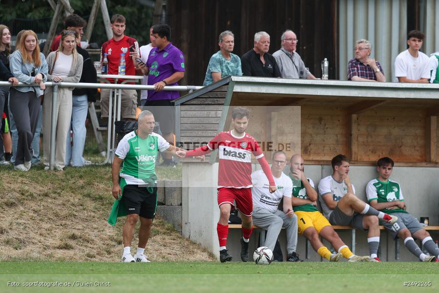 sport, action, TuS Frammersbach, TUS, Sportgelände, SV Alemannia Haibach, HAI, Fussball, BFV, Altfeld, AUTO-Bauer-Cup 2025, 06.07.2025 - Bild-ID: 2492265