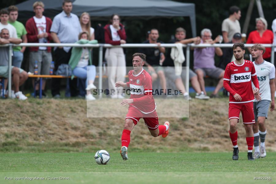 sport, action, TuS Frammersbach, TUS, Sportgelände, SV Alemannia Haibach, HAI, Fussball, BFV, Altfeld, AUTO-Bauer-Cup 2025, 06.07.2025 - Bild-ID: 2492268