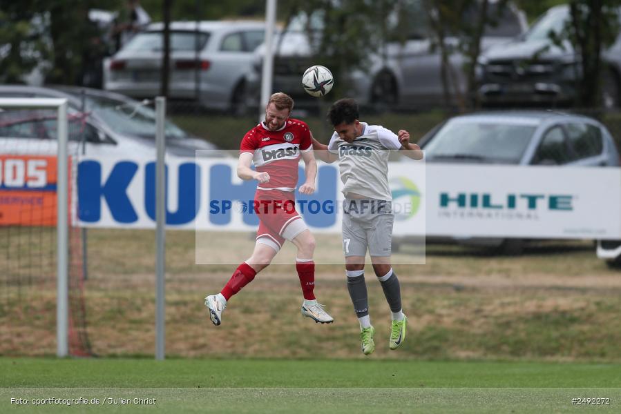 sport, action, TuS Frammersbach, TUS, Sportgelände, SV Alemannia Haibach, HAI, Fussball, BFV, Altfeld, AUTO-Bauer-Cup 2025, 06.07.2025 - Bild-ID: 2492272