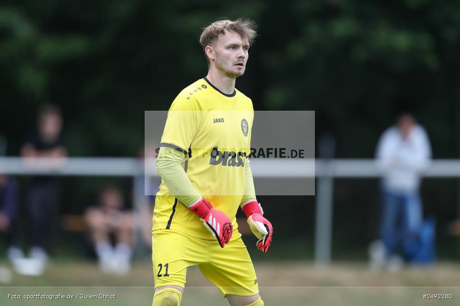 sport, action, TuS Frammersbach, TUS, Sportgelände, SV Alemannia Haibach, HAI, Fussball, BFV, Altfeld, AUTO-Bauer-Cup 2025, 06.07.2025 - Bild-ID: 2492280