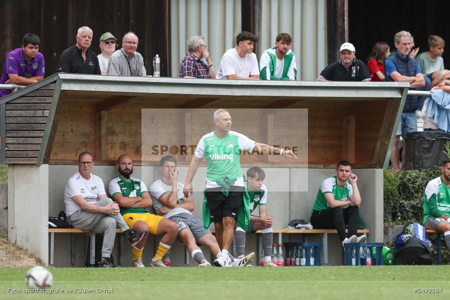 sport, action, TuS Frammersbach, TUS, Sportgelände, SV Alemannia Haibach, HAI, Fussball, BFV, Altfeld, AUTO-Bauer-Cup 2025, 06.07.2025 - Bild-ID: 2492284