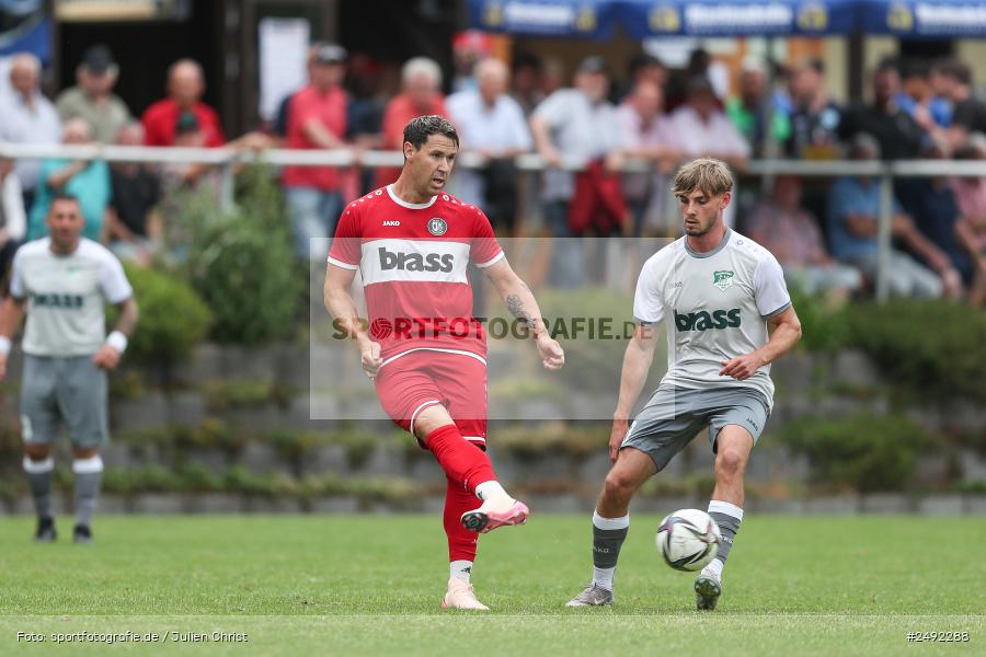 sport, action, TuS Frammersbach, TUS, Sportgelände, SV Alemannia Haibach, HAI, Fussball, BFV, Altfeld, AUTO-Bauer-Cup 2025, 06.07.2025 - Bild-ID: 2492288