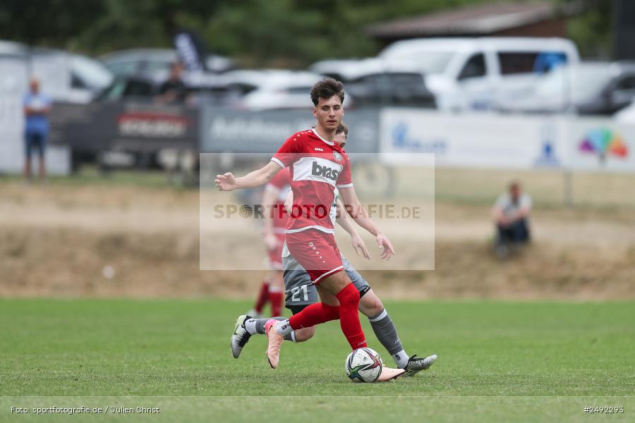 sport, action, TuS Frammersbach, TUS, Sportgelände, SV Alemannia Haibach, HAI, Fussball, BFV, Altfeld, AUTO-Bauer-Cup 2025, 06.07.2025 - Bild-ID: 2492293