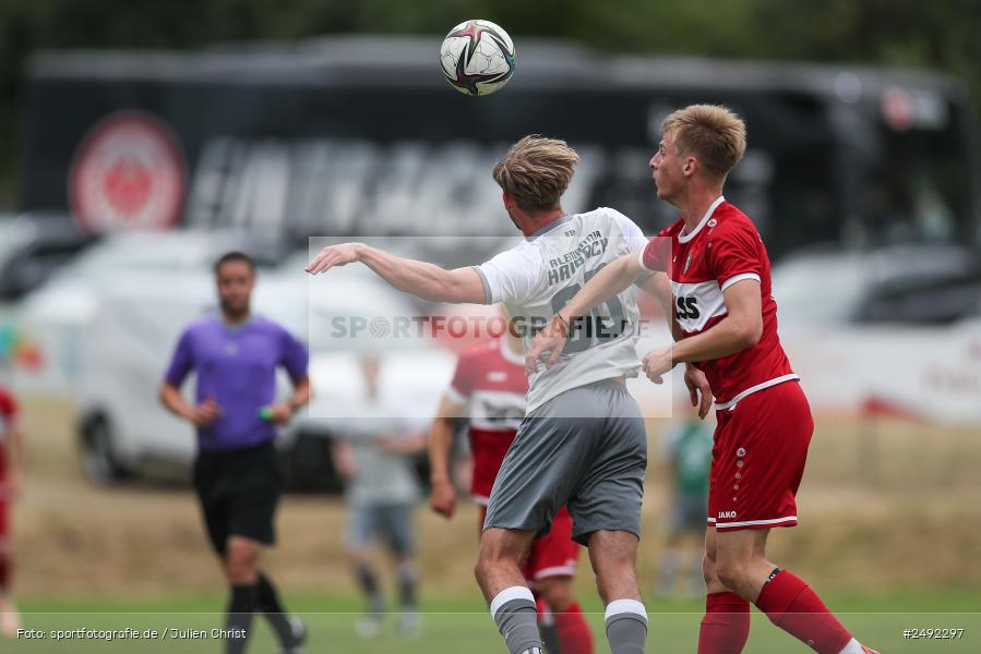 sport, action, TuS Frammersbach, TUS, Sportgelände, SV Alemannia Haibach, HAI, Fussball, BFV, Altfeld, AUTO-Bauer-Cup 2025, 06.07.2025 - Bild-ID: 2492297