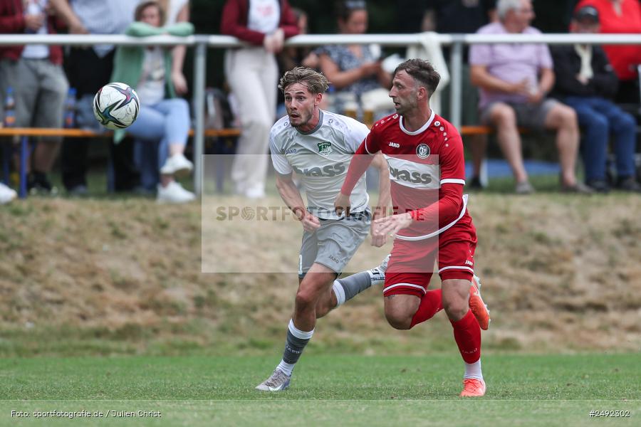 sport, action, TuS Frammersbach, TUS, Sportgelände, SV Alemannia Haibach, HAI, Fussball, BFV, Altfeld, AUTO-Bauer-Cup 2025, 06.07.2025 - Bild-ID: 2492302