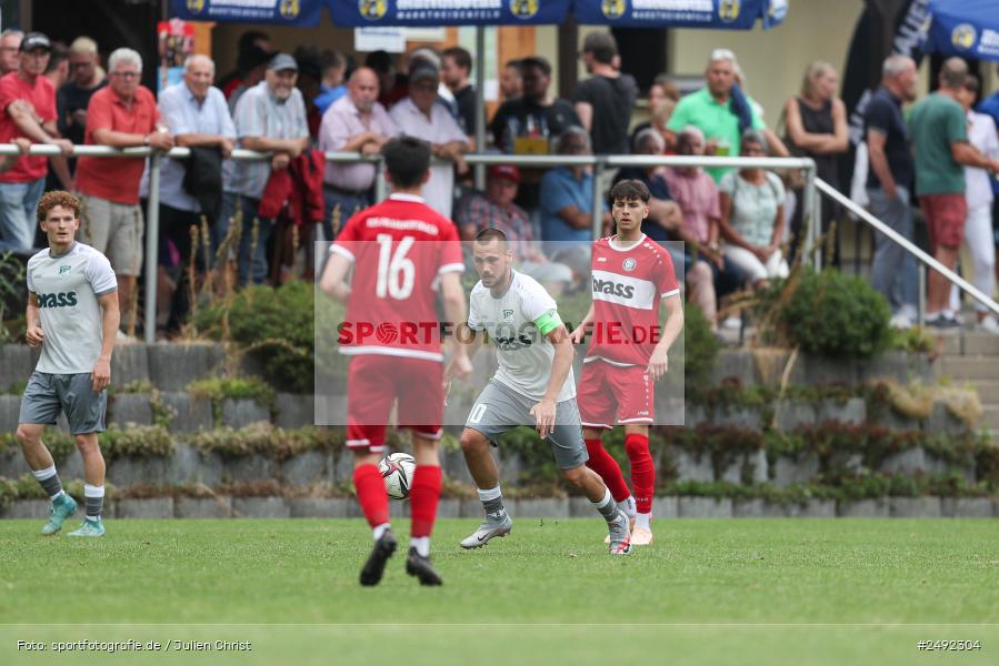 sport, action, TuS Frammersbach, TUS, Sportgelände, SV Alemannia Haibach, HAI, Fussball, BFV, Altfeld, AUTO-Bauer-Cup 2025, 06.07.2025 - Bild-ID: 2492304