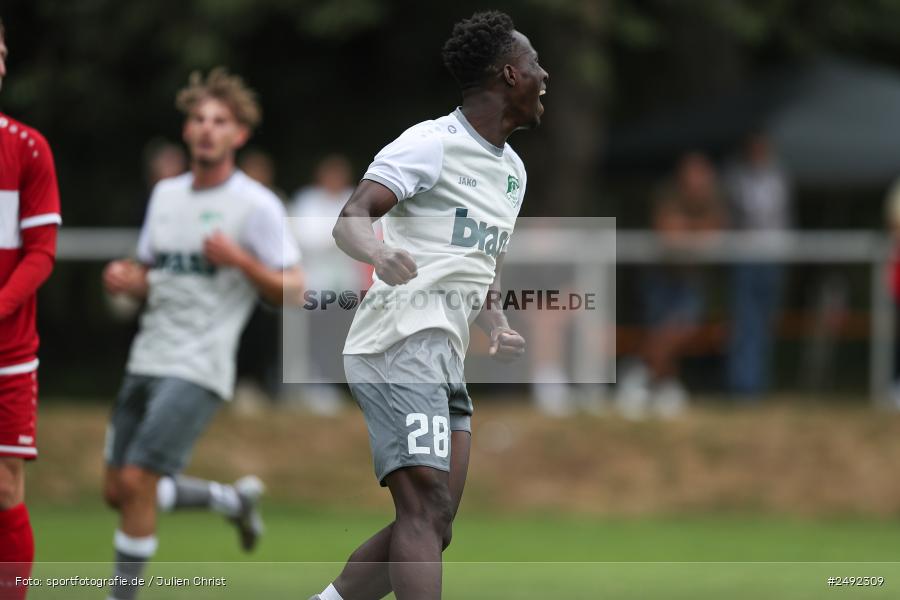 sport, action, TuS Frammersbach, TUS, Sportgelände, SV Alemannia Haibach, HAI, Fussball, BFV, Altfeld, AUTO-Bauer-Cup 2025, 06.07.2025 - Bild-ID: 2492309