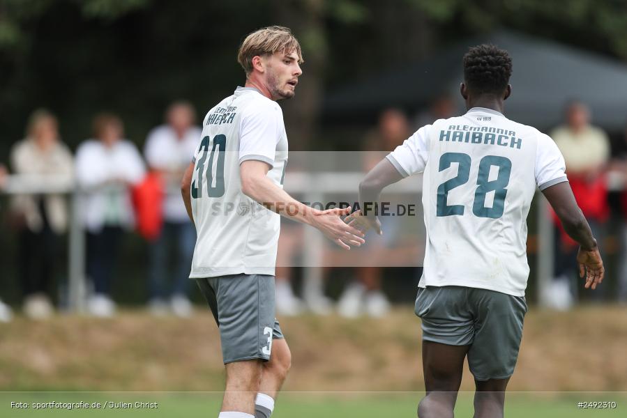 sport, action, TuS Frammersbach, TUS, Sportgelände, SV Alemannia Haibach, HAI, Fussball, BFV, Altfeld, AUTO-Bauer-Cup 2025, 06.07.2025 - Bild-ID: 2492310