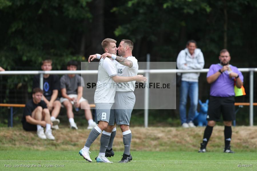 sport, action, TuS Frammersbach, TUS, Sportgelände, SV Alemannia Haibach, HAI, Fussball, BFV, Altfeld, AUTO-Bauer-Cup 2025, 06.07.2025 - Bild-ID: 2492311