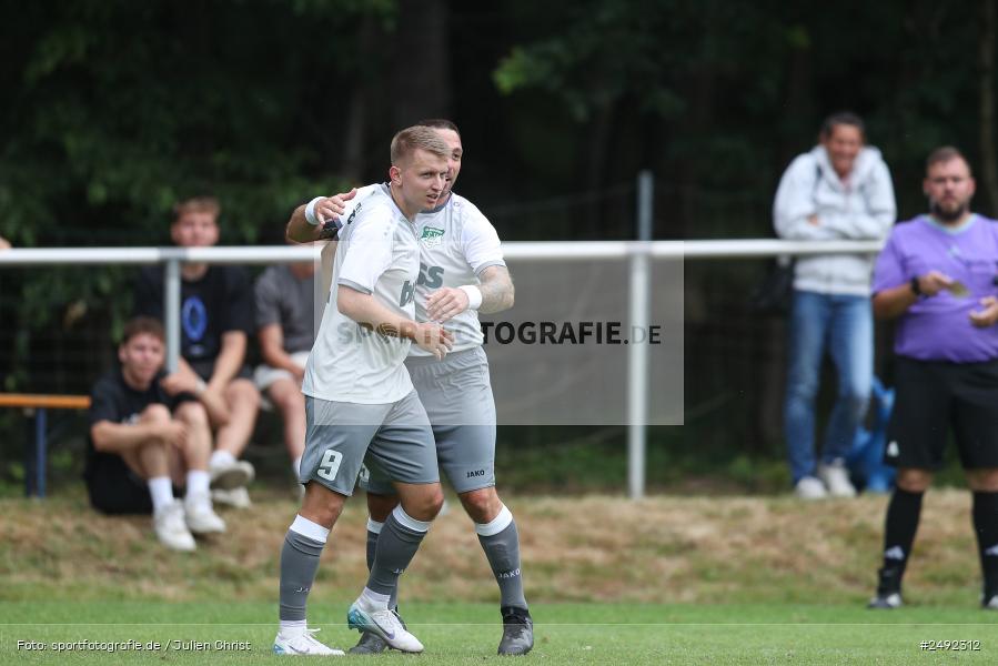 sport, action, TuS Frammersbach, TUS, Sportgelände, SV Alemannia Haibach, HAI, Fussball, BFV, Altfeld, AUTO-Bauer-Cup 2025, 06.07.2025 - Bild-ID: 2492312