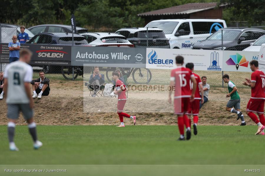 sport, action, TuS Frammersbach, TUS, Sportgelände, SV Alemannia Haibach, HAI, Fussball, BFV, Altfeld, AUTO-Bauer-Cup 2025, 06.07.2025 - Bild-ID: 2492315