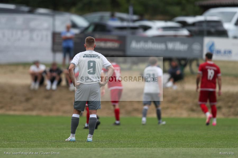 sport, action, TuS Frammersbach, TUS, Sportgelände, SV Alemannia Haibach, HAI, Fussball, BFV, Altfeld, AUTO-Bauer-Cup 2025, 06.07.2025 - Bild-ID: 2492316