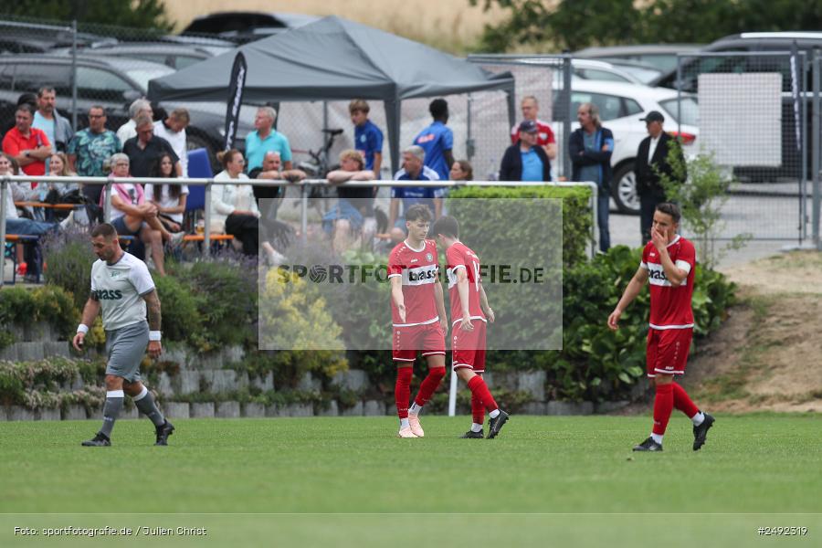 sport, action, TuS Frammersbach, TUS, Sportgelände, SV Alemannia Haibach, HAI, Fussball, BFV, Altfeld, AUTO-Bauer-Cup 2025, 06.07.2025 - Bild-ID: 2492319