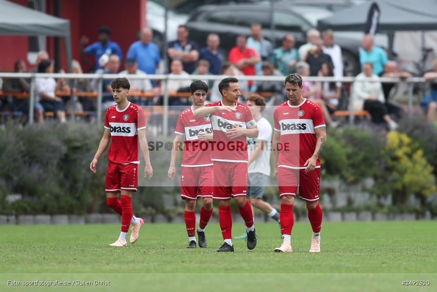 sport, action, TuS Frammersbach, TUS, Sportgelände, SV Alemannia Haibach, HAI, Fussball, BFV, Altfeld, AUTO-Bauer-Cup 2025, 06.07.2025 - Bild-ID: 2492320