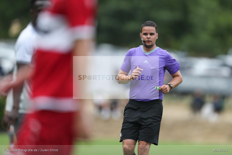 sport, action, TuS Frammersbach, TUS, Sportgelände, SV Alemannia Haibach, HAI, Fussball, BFV, Altfeld, AUTO-Bauer-Cup 2025, 06.07.2025 - Bild-ID: 2492323