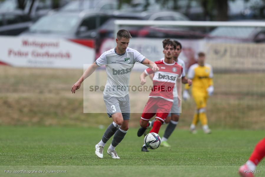 sport, action, TuS Frammersbach, TUS, Sportgelände, SV Alemannia Haibach, HAI, Fussball, BFV, Altfeld, AUTO-Bauer-Cup 2025, 06.07.2025 - Bild-ID: 2492327