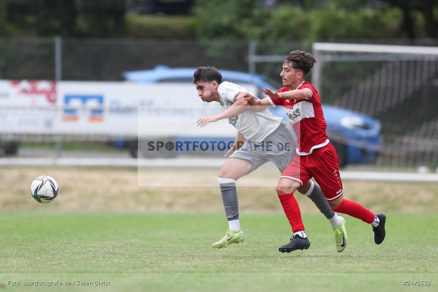 sport, action, TuS Frammersbach, TUS, Sportgelände, SV Alemannia Haibach, HAI, Fussball, BFV, Altfeld, AUTO-Bauer-Cup 2025, 06.07.2025 - Bild-ID: 2492332