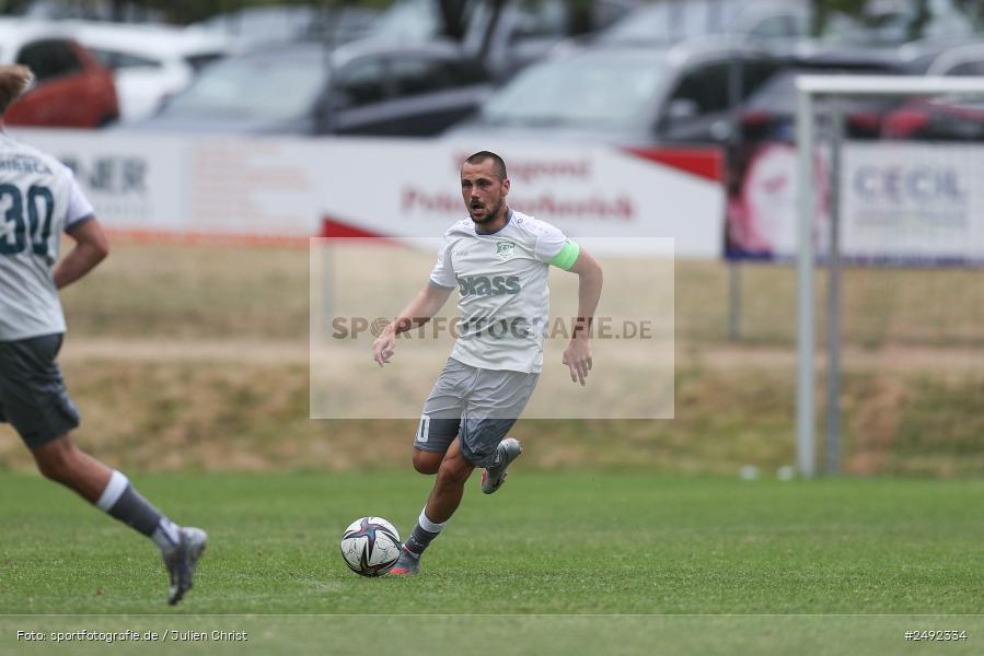 sport, action, TuS Frammersbach, TUS, Sportgelände, SV Alemannia Haibach, HAI, Fussball, BFV, Altfeld, AUTO-Bauer-Cup 2025, 06.07.2025 - Bild-ID: 2492334